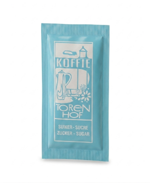 Suiker zakjes 5 gram x 1000st Koffie Torenhof Suiker zakjes 5 gram x 1000st Koffie Torenhof