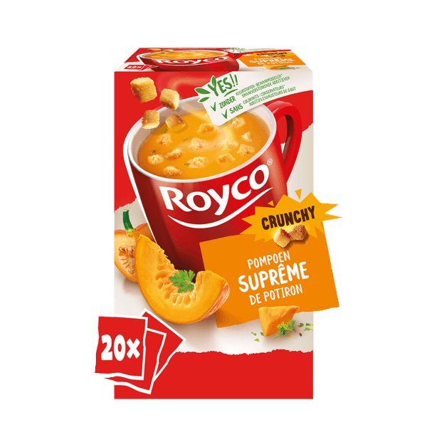 Royco soep pompoen