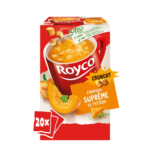Royco soep pompoen