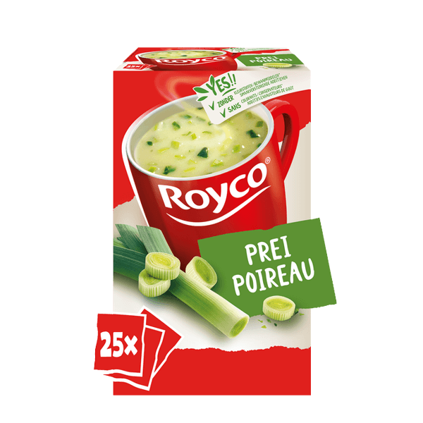 Royco soep prei