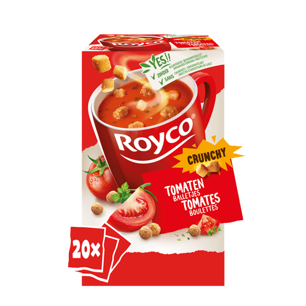 Royco soep tomaat balletjes