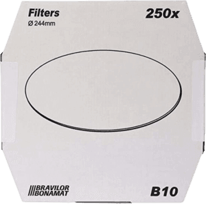 Rondfilterpapier 250 stuks voor B10 Bravilor