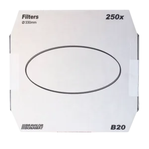Rondfilterpapier 250 stuks voor B20 Bravilor