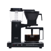Koffiezet met glazen kan Moccamaster KBG black zwart