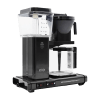 Koffiezet met glazen kan Moccamaster KBG black zwart