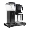 Moccamaster-KBG-black-left Koffiezet met glazen kan Moccamaster KBG black zwart