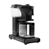Koffiezet met glazen kan Moccamaster KBG black zwart