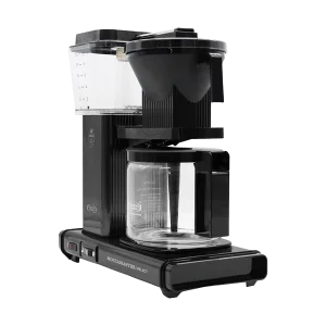 Moccamaster-KBG-black-right Koffiezet met glazen kan Moccamaster KBG black zwart