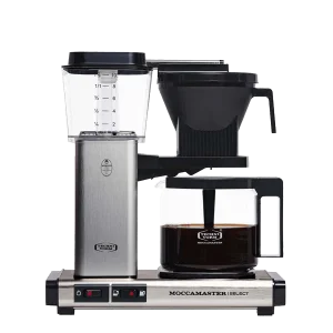 Moccamaster KBG brushed geborsteld