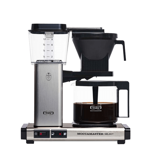 Moccamaster KBG brushed geborsteld