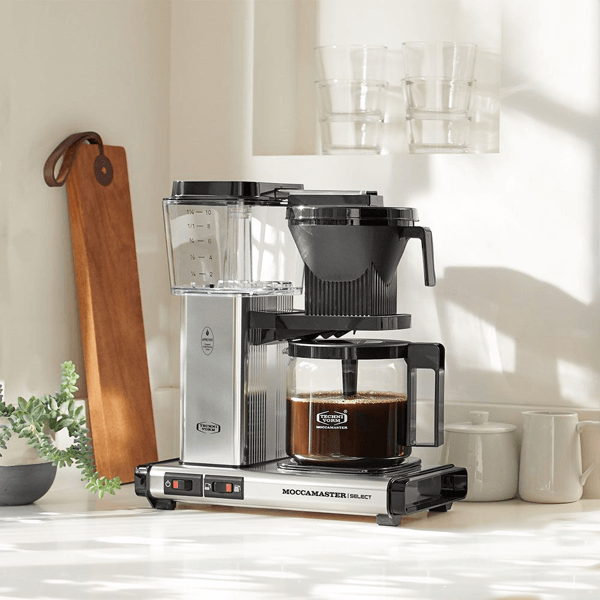 Moccamaster KBG brushed geborsteld