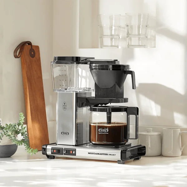 Moccamaster KBG brushed geborsteld