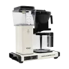 Koffiezet met glazen kan Moccamaster KBG offwhite wit
