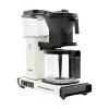 Koffiezet met glazen kan Moccamaster KBG offwhite wit