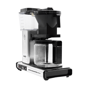 Moccamaster-KBG-polished-silver-right Koffiezet met glazen kan Moccamaster KBG polished gepolierd