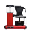 Koffiezet met glazen kan Moccamaster KBG red rood