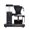 Koffiezet met glazen kan Moccamaster KBG stone grey antraciet