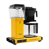Koffiezet met glazen kan Moccamaster KBG yellow geel