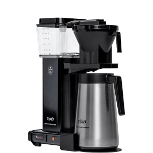Moccamaster-KBGT-black-right Koffiezet met isoleerkan thermos Moccamaster KBGT black zwart