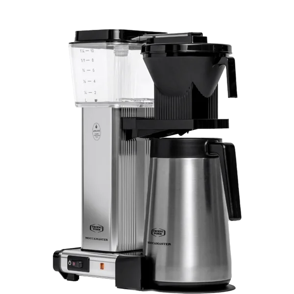 Koffiezet met isoleerkan thermos Moccamaster KBGT polished gepolierd