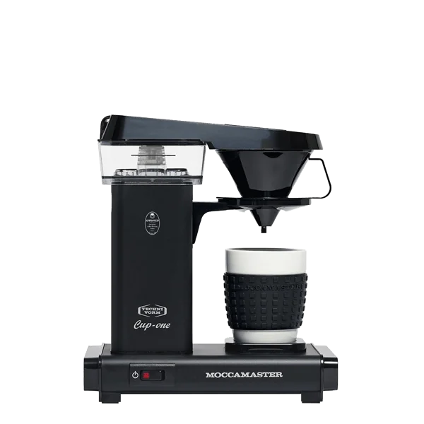 Koffiezet onecup Moccamaster black zwart
