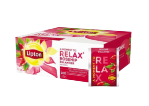 Theezakjes 100 stuks Rosehip Lipton