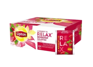 Theezakjes 100 stuks Rosehip Lipton