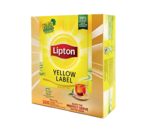Theezakjes 100 stuks Yellow Label Lipton