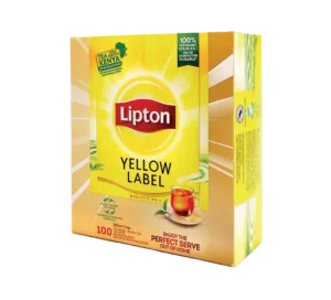 Theezakjes 100 stuks Yellow Label Lipton