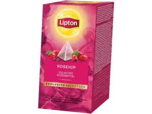 Theezakjes 25 stuks Exclusive Rosehip Lipton