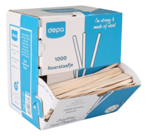 houten roerstaafjes