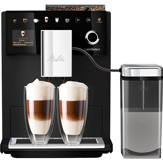 Melitta latte select black