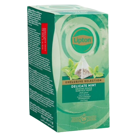 file (27) Lipton delicate mint subtiele munt 25 stuks