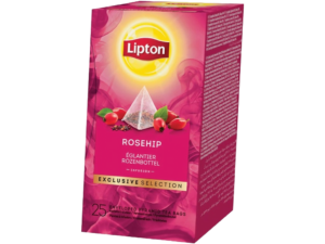 Theezakjes 25 stuks Exclusive Rosehip Lipton
