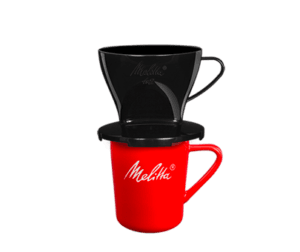 Plastieken doorloopfilter formaat 1x2