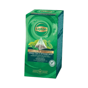 Lipton exclusiv Green tea & intense munt 25st