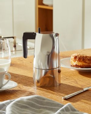 getImage (4) Ossidiana, cafetière Alessi espresso 3 cups