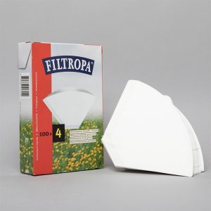 Filterpapier Filtropa 100 stuks nr. 4 wit Filterpapier Filtropa 100 stuks nr. 4 wit